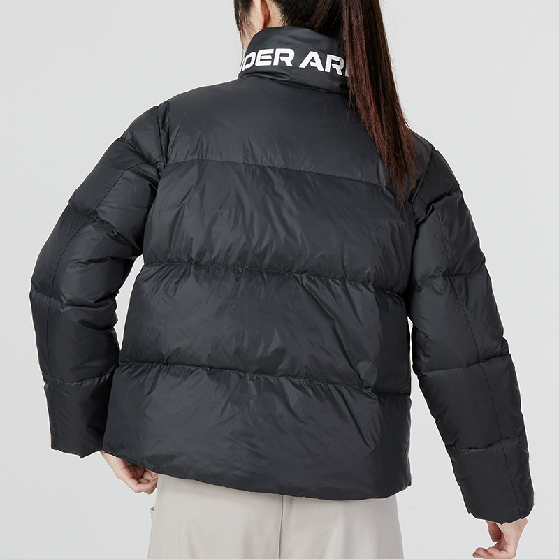 Purchase (W) Under Armour Jaket Hitam Puffer Down Casual Sportwear 1375455-001