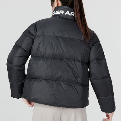 (W) Under Armour Jaket Hitam Puffer Down Casual Sportwear 1375455-001 Purchase (W) Under Armour Jaket Hitam Puffer Down Casual Sportwear 1375455-001