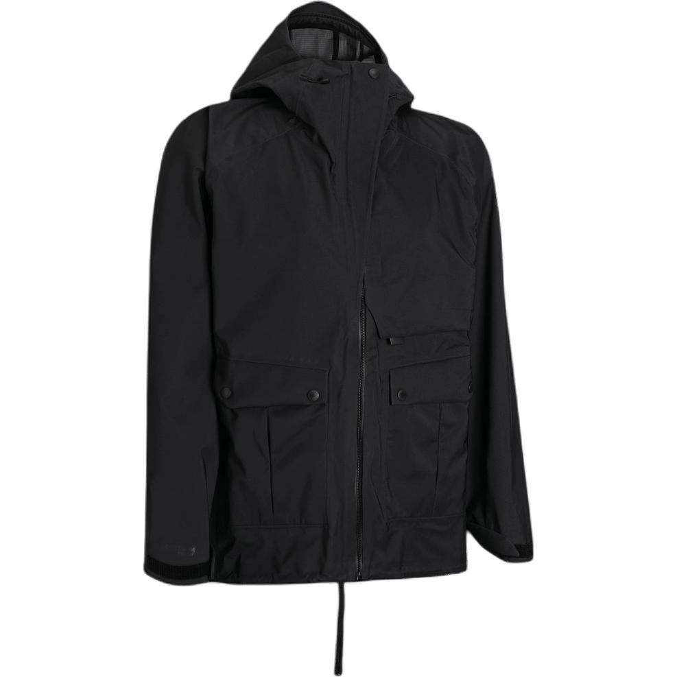 (Women) Under Armour  Black Solid Multi-Pocket Loose Zip Casual Jacket. 1388061-001