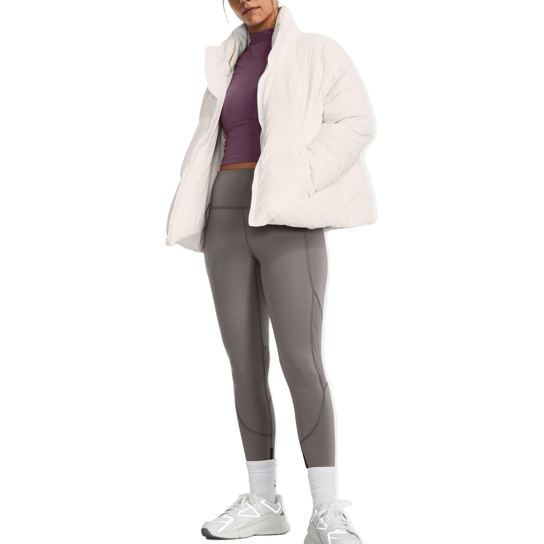 Shop (W) Under Armour ColdGear Jaket Mock Neck Warna Polos. 1378858-112