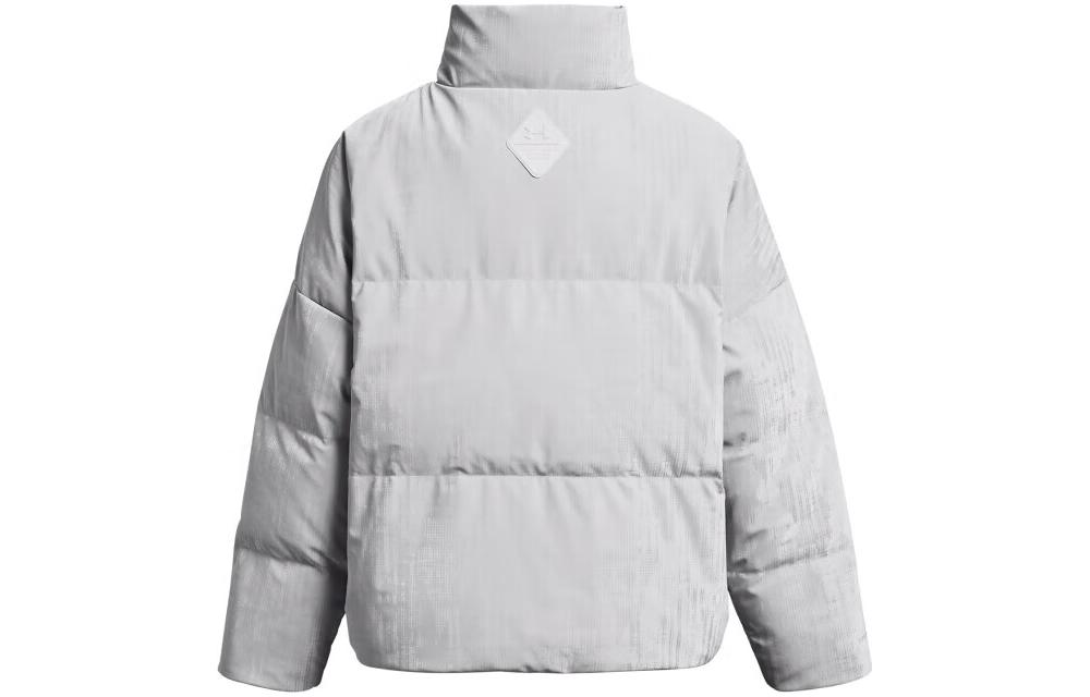 Lookbook (W) Under Armour Jaket Pendek Puffer Latihan Kelabu Lelaki. 1378859-014