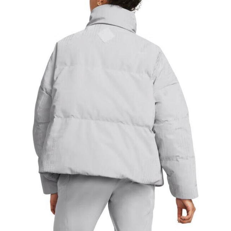 Purchase (W) Under Armour Jaket Pendek Puffer Latihan Kelabu Lelaki. 1378859-014