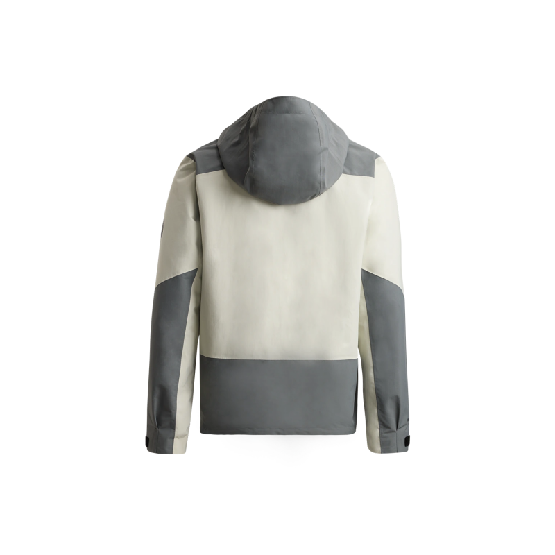 Lookbook (W) Under Armour Urban Series Chaqueta con Capucha 3 en 1 Cremallera Blanco Peak. 1389313-110