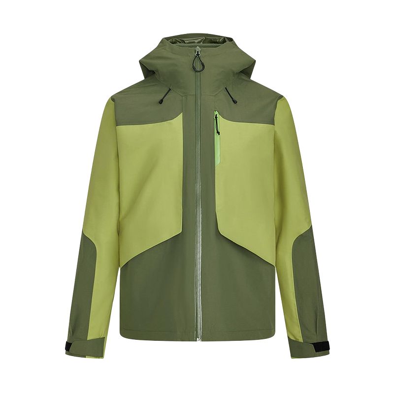 (Women) Under Armour  Waterproof Hooded Outdoor Jacket Green 1389313-345