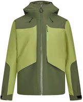 (Women) Under Armour Waterproof Hooded Outdoor Jacket Green 1389313-345 (Women) Under Armour Waterproof Hooded Outdoor Jacket Green 1389313-345