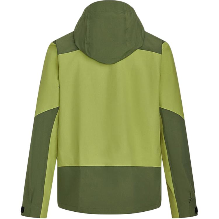 Lookbook (W) Chaqueta Impermeable con Capucha Under Armour Verde para Exterior. 1389313-345