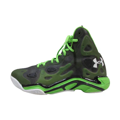 (W) UA Anatomix Spawn Basketball Shoes 'Green Black'