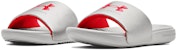 (W) Under Armour Ansa Fixed Slide 'Perak Merah' 3023772-105