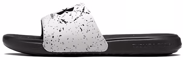 (Women) Under Armour Ansa Graphic Slide 'Black White' 3024436-109 (Women) Under Armour Ansa Graphic Slide 'Black White' 3024436-109