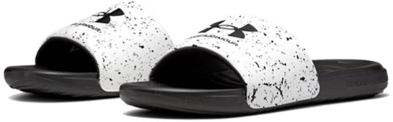 (Women) Under Armour Ansa Graphic Slide 'Black White' 3024436-109 Lookbook (Women) Under Armour Ansa Graphic Slide 'Black White' 3024436-109