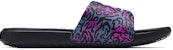 (Women) Under Armour Ansa Graphic Slipper Black/Purple 3024436-004