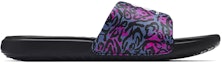 Order (Women) Under Armour Ansa Graphic Slipper Black/Purple 3024436-004