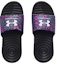 Lookbook (Women) Under Armour Ansa Graphic Slipper Black/Purple 3024436-004