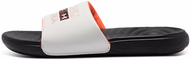 (Women) Under Armour Ansa Graphic Slipper Black/White 3024436-005 (Women) Under Armour Ansa Graphic Slipper Black/White 3024436-005