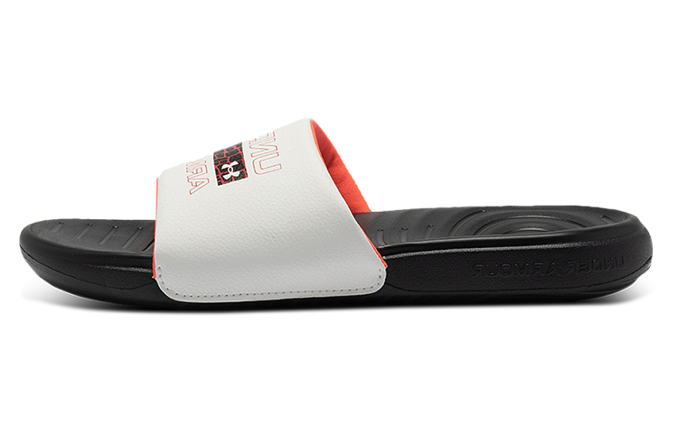(Women) Under Armour Ansa Graphic Slipper Black/White 3024436-005