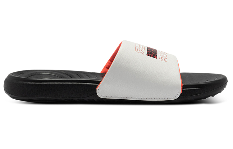 Order (W) Under Armour Ansa Graphic Selipar Hitam/Putih 3024436-005