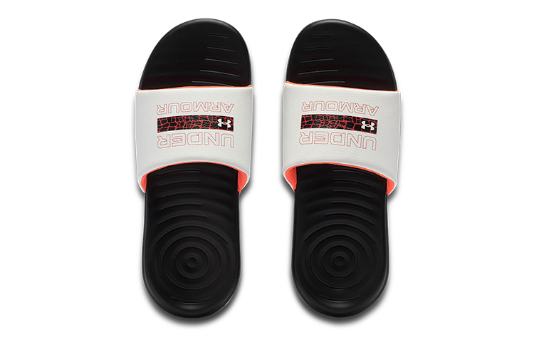 Lookbook (W) Under Armour Ansa Graphic Selipar Hitam/Putih 3024436-005