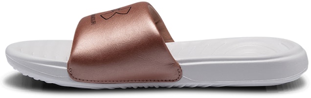 (Women) Under Armour Ansa Le Sandals White 3024200-100 (Women) Under Armour Ansa Le Sandals White 3024200-100