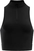 (Women) Under Armour Anywhere Run Black Sleeveless Mock Neck Pullover Tank. 1386344-001 (Women) Under Armour Anywhere Run Black Sleeveless Mock Neck Pullover Tank. 1386344-001