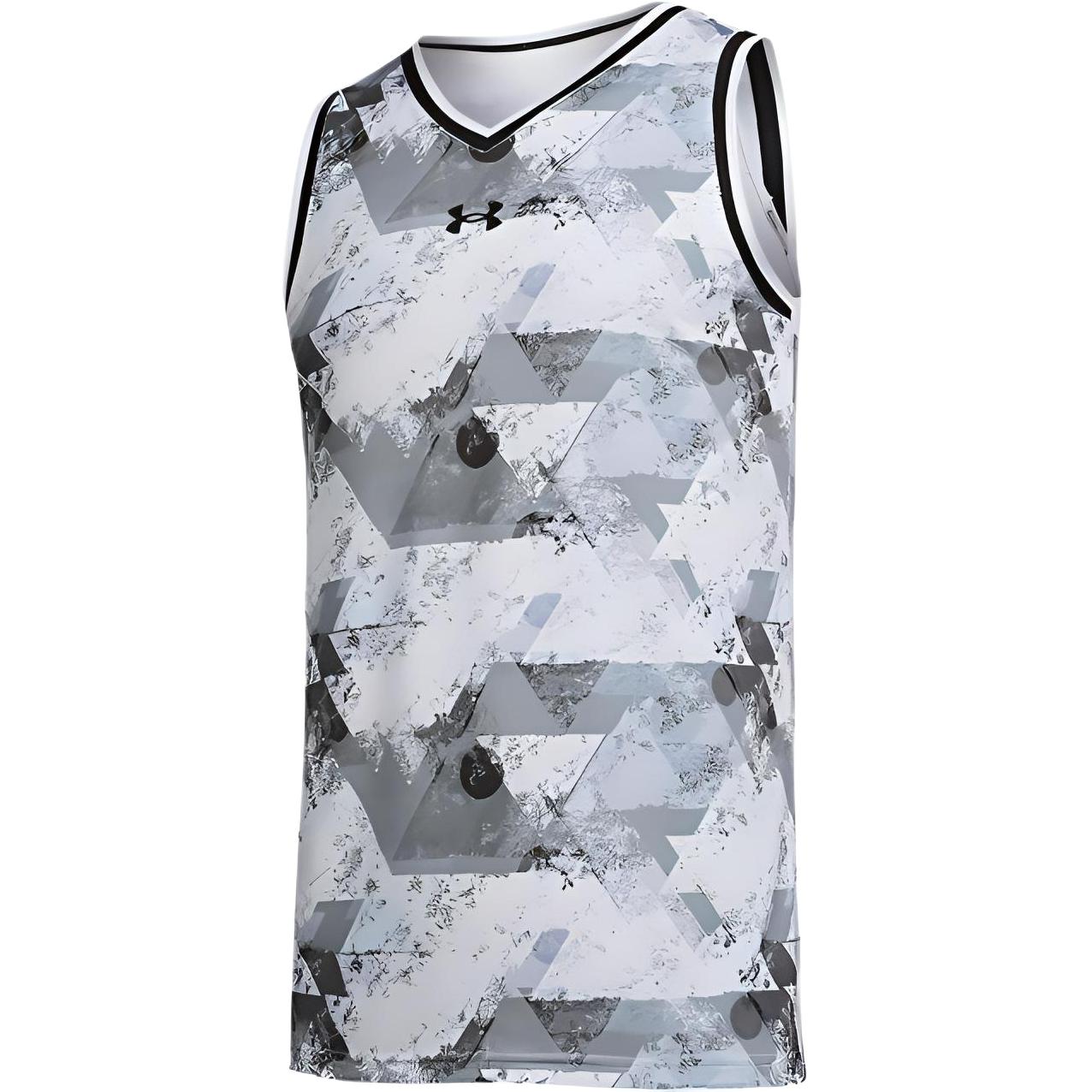 (Women) Under Armour Basketball Knit Training Tank Top White 21500108-100