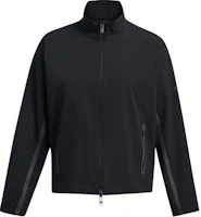(Women) Under Armour Black Casual Comfort Hooded Jacket 1385895-001 (Women) Under Armour Black Casual Comfort Hooded Jacket 1385895-001