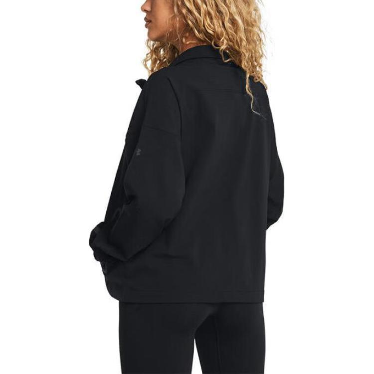 Purchase (Women) Under Armour Black Casual Comfort Hooded Jacket 1385895-001