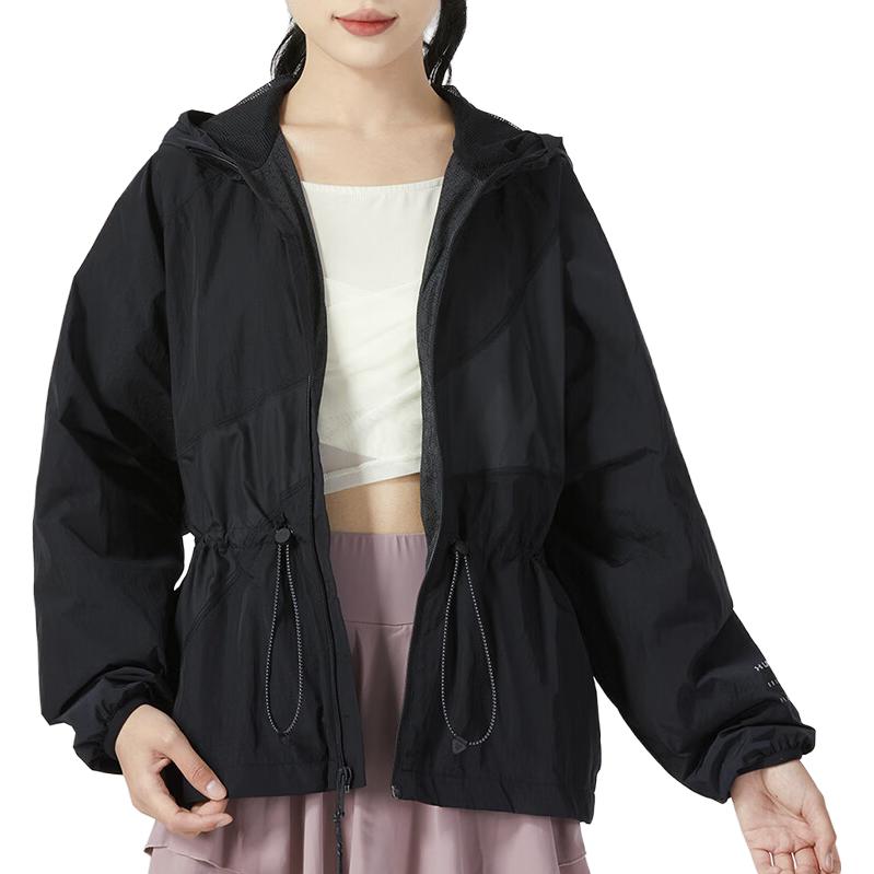 (Women) Under Armour Black Letter Print Hoodie Jacket 1379763-001 圖 4