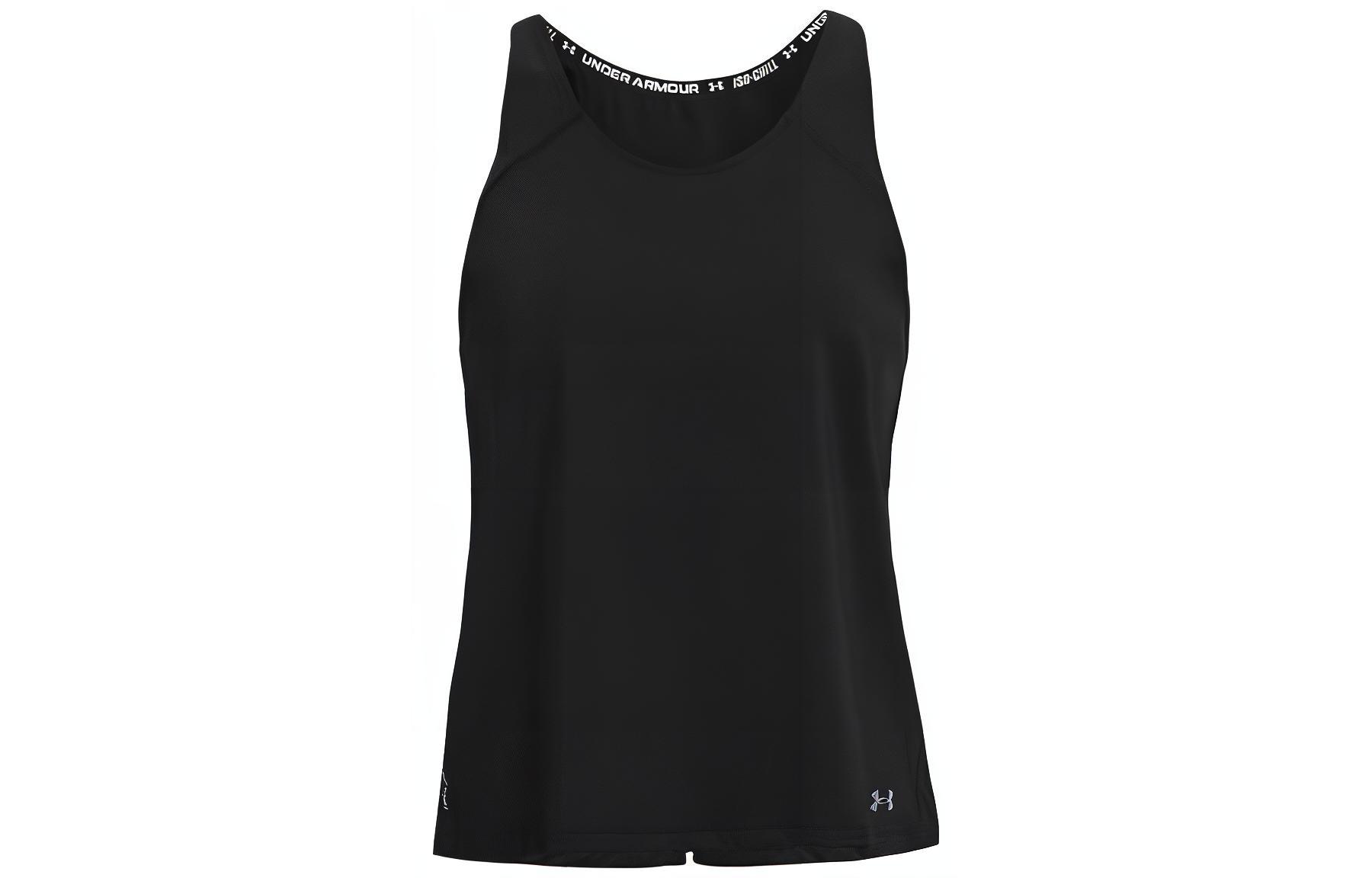 (Women) Under Armour Black Solid Color Breathable Tank Top. 1361925-001