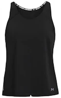 (Women) Under Armour Black Solid Color Breathable Tank Top. 1361925-001 (Women) Under Armour Black Solid Color Breathable Tank Top. 1361925-001