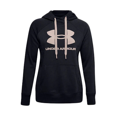 (Women) Under Armour Black Training Hoodie 1356318-003