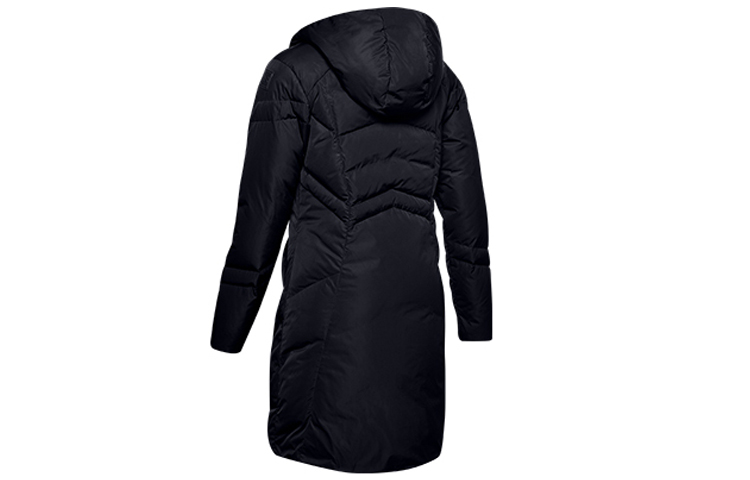 Lookbook (W) Under Armour Jaket Latihan Hitam Tahan Air & Angin Berisolasi. 1346480-001