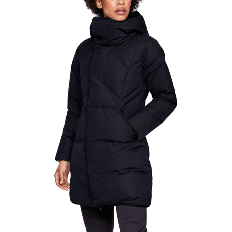 Purchase (W) Under Armour Jaket Latihan Hitam Tahan Air & Angin Berisolasi. 1346480-001