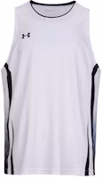 (Women) Under Armour Breathable Quick-Dry Basketball Tank Top White. 25500134-100 (Women) Under Armour Breathable Quick-Dry Basketball Tank Top White. 25500134-100