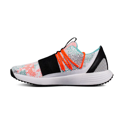 (W) UA Breathe Lace 'White Multi-Color'