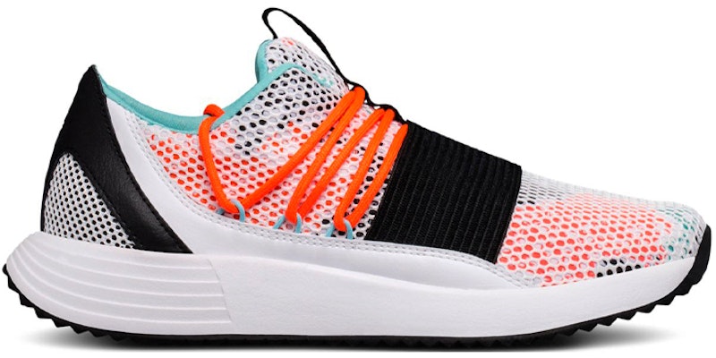 (Women) Under Armour Breathe Lace 'White Black Red' 3019973-100 Order (Women) Under Armour Breathe Lace 'White Black Red' 3019973-100