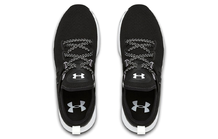 Lookbook (W) Under Armour Breathe Trainer Kasut Lari Hitam/Putih 3021335-001