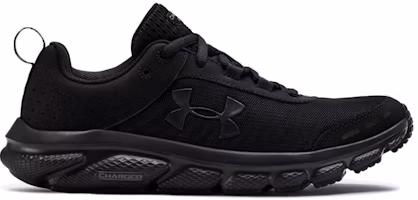 Order Under Armour Charged Assert 8 耐磨 低筒 跑步鞋 女款 全黑