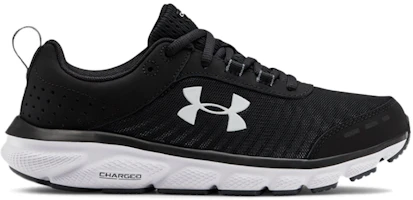 Order Under Armour Charged Assert 8 D寬 版 女款 黑白