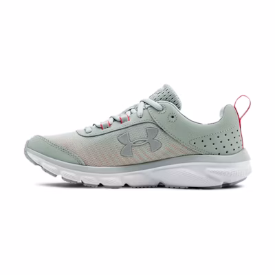 (W) UA Charged Assert 8 Sports Shoes Green