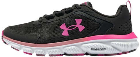 (Women) Under Armour Charged Assert 9 Mbl CN 'Black Pink' 3025708-101 (Women) Under Armour Charged Assert 9 Mbl CN 'Black Pink' 3025708-101