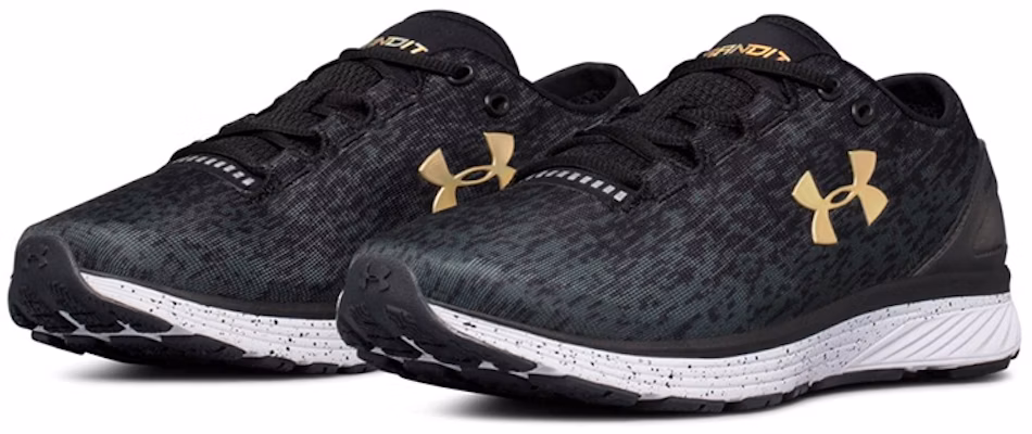 (W) Under Armour Charged Bandit 3 Low 'Hitam Emas' 3020120-001 Lookbook (W) Under Armour Charged Bandit 3 Low 'Hitam Emas' 3020120-001