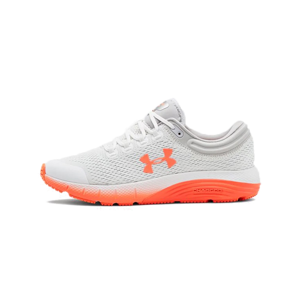 (Women) Under Armour Charged Bandit 5 'White Red' 3021964-101