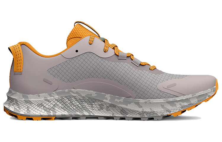Order (W) Under Armour Charged Bandit Trail 2 'Abu-abu Kuning' 3024763-103