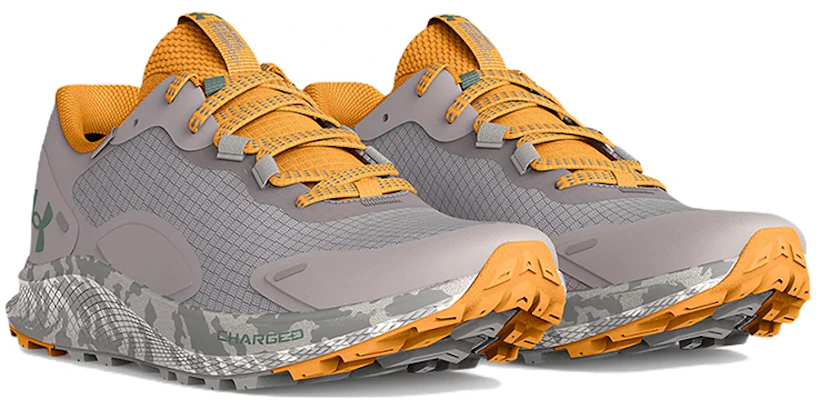 (W) Under Armour Charged Bandit Trail 2 'Abu-abu Kuning' 3024763-103 Lookbook (W) Under Armour Charged Bandit Trail 2 'Abu-abu Kuning' 3024763-103