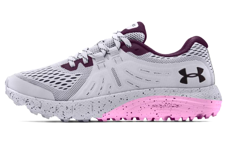 (Women) Under Armour Charged Bandit Trail 'Grey Pink' 3021968-101