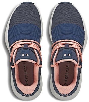 (Women) Under Armour Charged Breathe Running Shoes Blue 3024057-400 Lookbook (Women) Under Armour Charged Breathe Running Shoes Blue 3024057-400