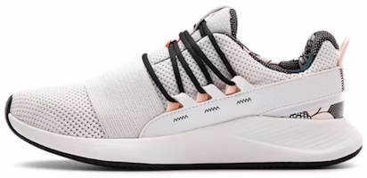 (Women) Under Armour Charged Breathe FN White 3023483-100 (Women) Under Armour Charged Breathe FN White 3023483-100