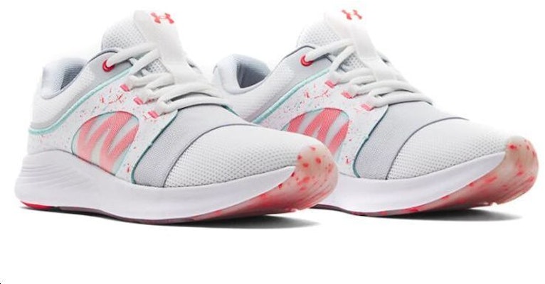 (W) 언더아머 차지드 브리스 블리스 러닝화 (화이트/핑크) 3024168-101 Shop (W) 언더아머 차지드 브리스 블리스 러닝화 (화이트/핑크) 3024168-101