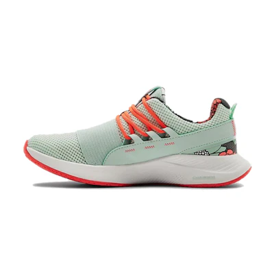 (W) UA Charged Breathe FN Print Blue/Orange