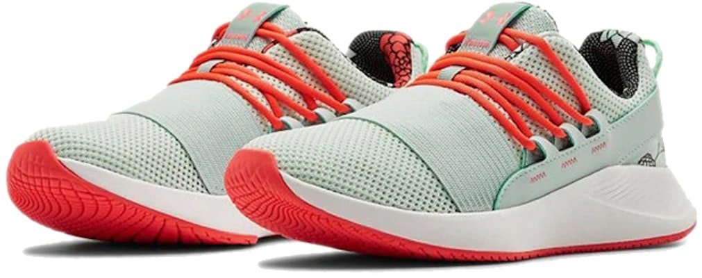 (W) Under Armour Charged Breathe FN Print Azul/Naranja 3023483-400 Lookbook (W) Under Armour Charged Breathe FN Print Azul/Naranja 3023483-400